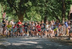 Hofer children's run at Soča Outdoor Festival